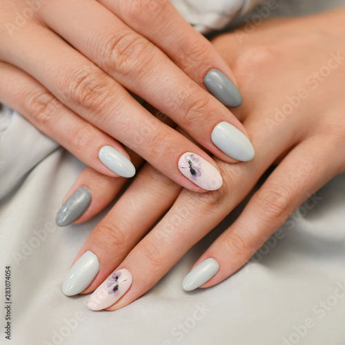 nails manicure pedicure gel polish