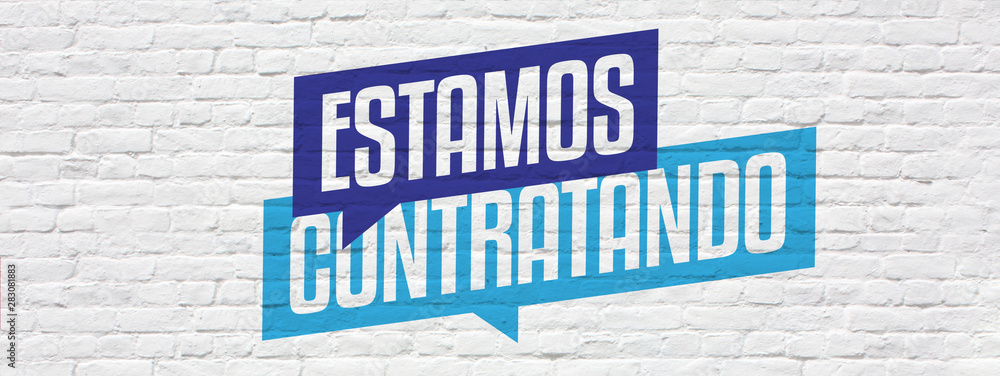 Estamos contratando Estamos contratando