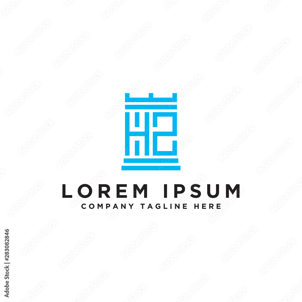Inspiring company logo designs from the initial letters of the HZ logo icon. -Vectors Inspiring company logo designs from the initial letters of the HZ logo icon. -Vectors