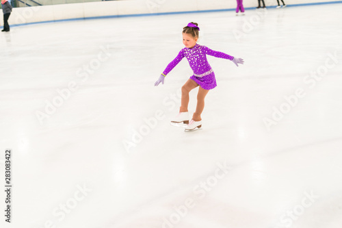 Little figure skater © arinahabich