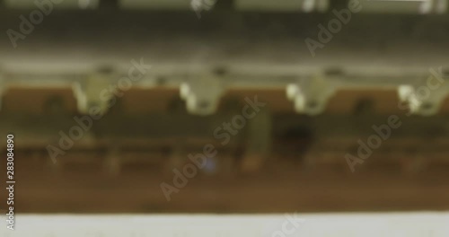 Wallpaper Mural The machine during work in the printing house. Torontodigital.ca