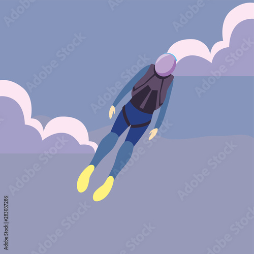 people extreme sport and lifestyle