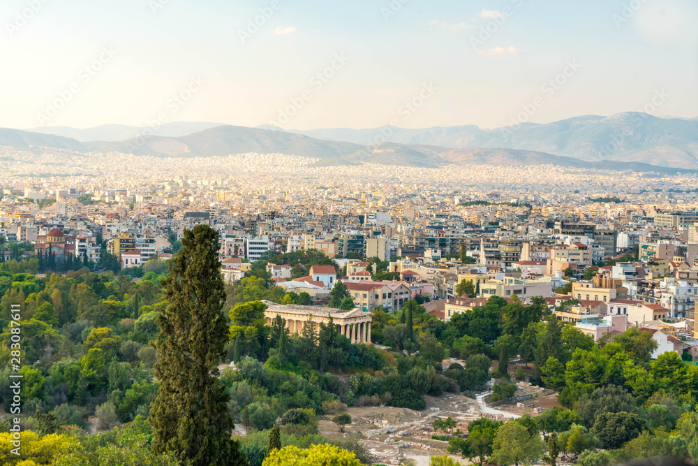Panoramic View of Athens Greece