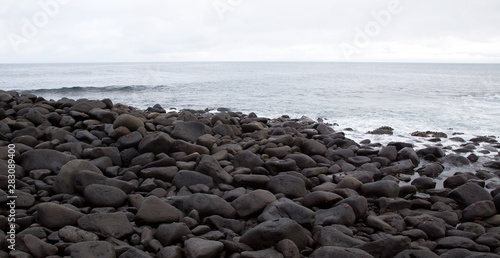 Isla Espanola landscape taken in the day, Galapagos islands