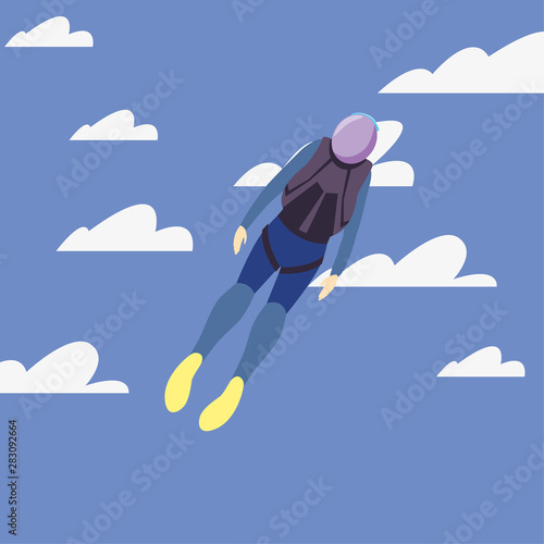 people extreme sport and lifestyle