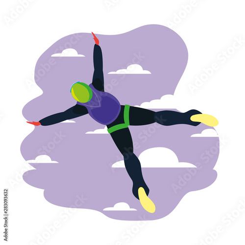 people extreme sport and lifestyle