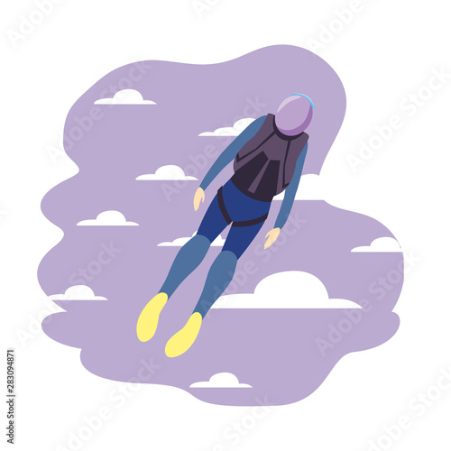 people extreme sport and lifestyle