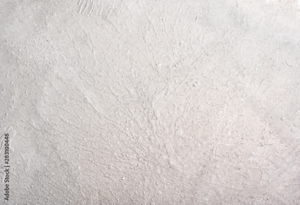 Naklejka premium White bumby ice texture close up