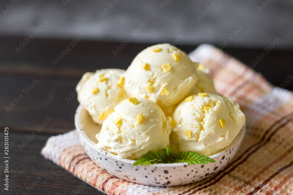 Ice cream. Cream. Cold dessert, sweet. Ice cream. Cream. Cold dessert, sweet.