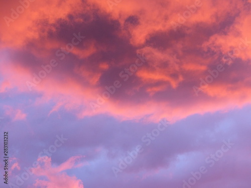 Fototapeta Naklejka Na Ścianę i Meble -  Ciel nuage coucher de soleil Sky cloud sunset