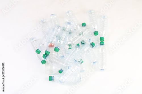 pile of plastic water bottles