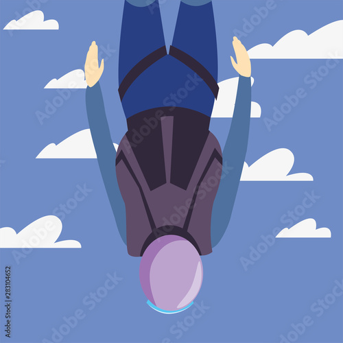 people extreme sport and lifestyle