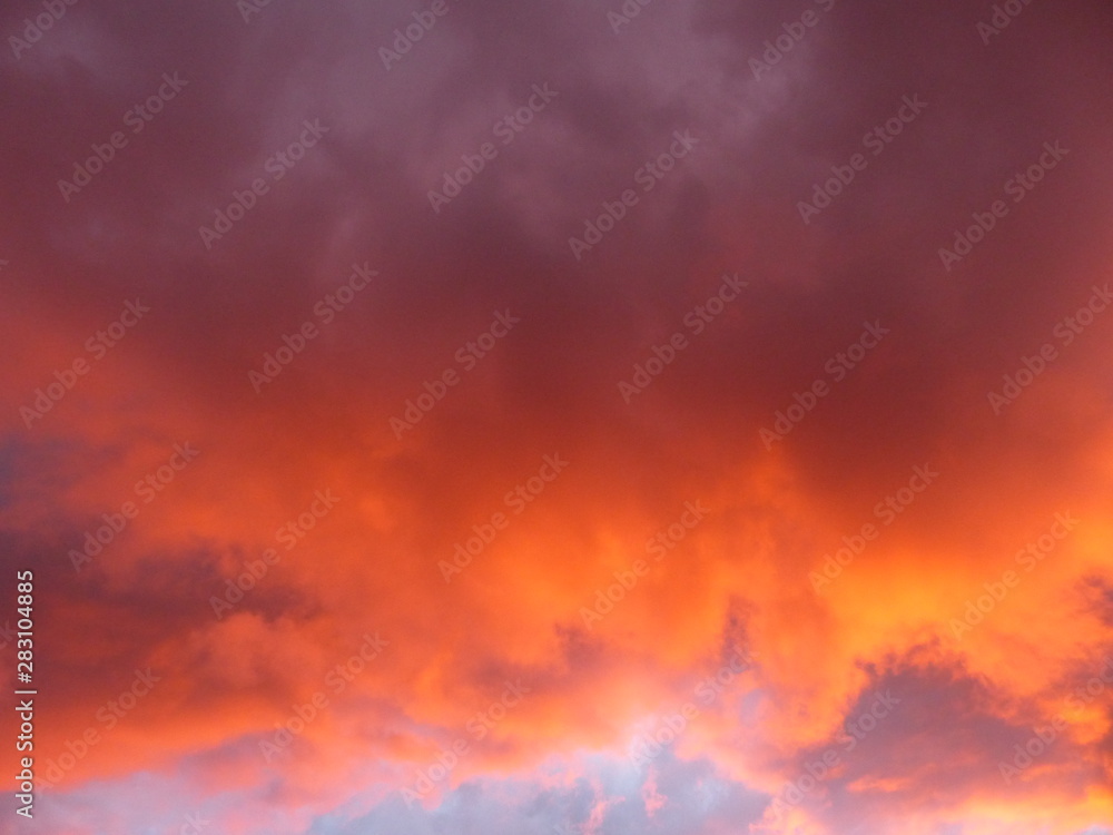Sky cloud sunset Ciel nuage coucher de soleil