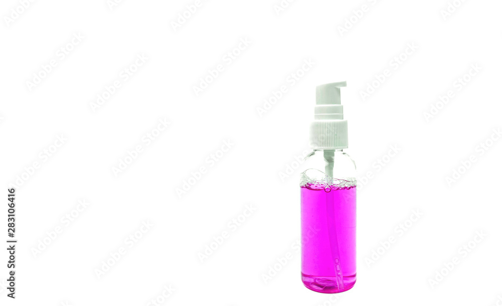 tool for tooth rinse in bottle on white isolated background tool for tooth rinse in bottle on white isolated background