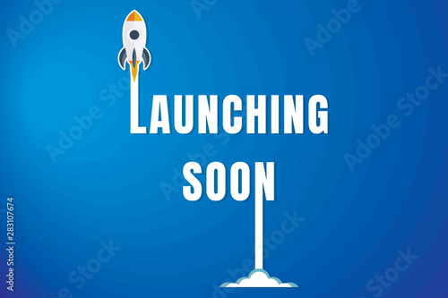 Creative Launching Soon Poster Design.