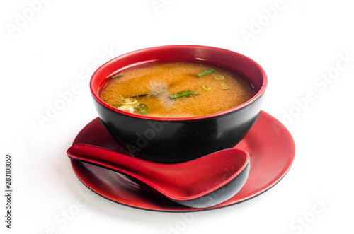 miso soup typical asian dish