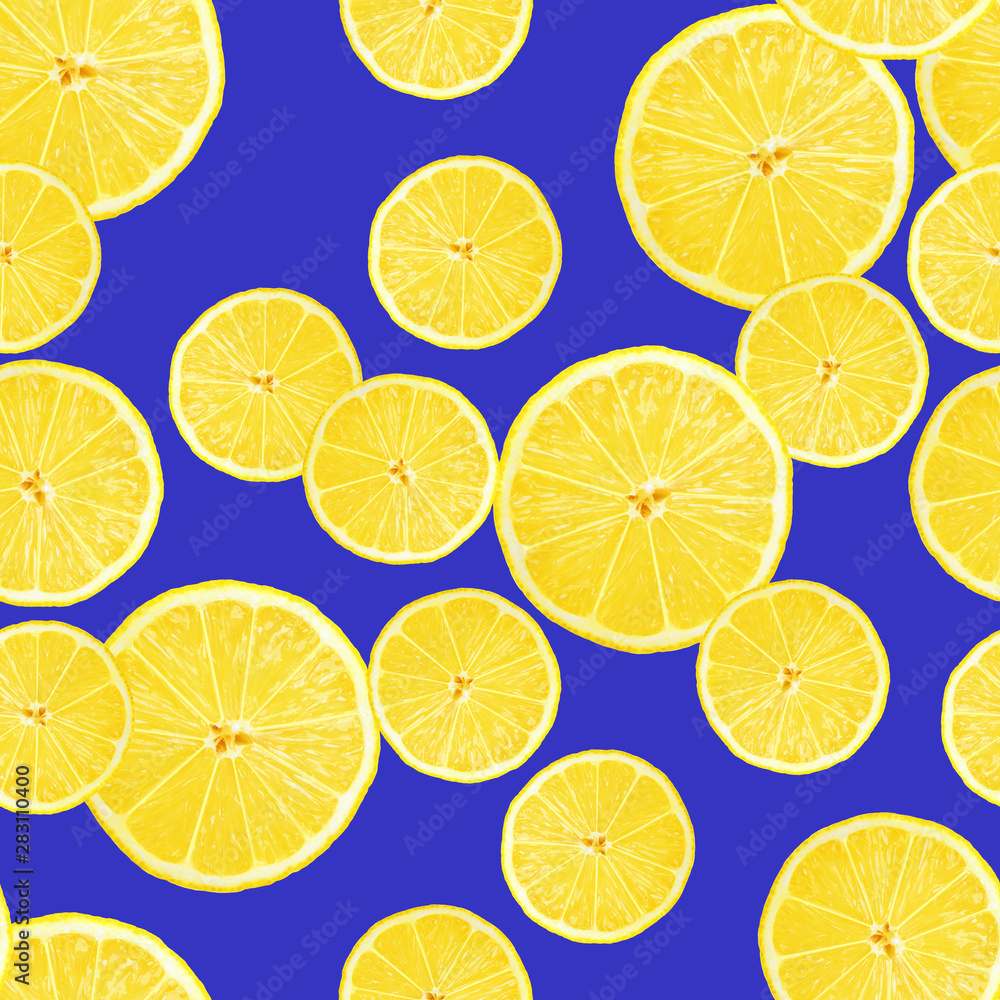 lemon sliсes texture pattern isolated lemon sliсes texture pattern isolated