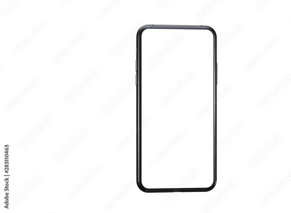 smartphone digital isolated modern smartphone digital isolated modern