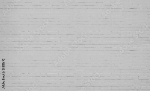 white wash brick wall texture for design. Panoramic background for your text or image