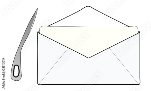 Letter and Letter Opener