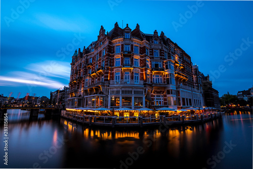 Photography Amsterdam Canal Sunset