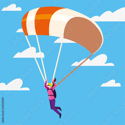 people extreme sport and lifestyle
