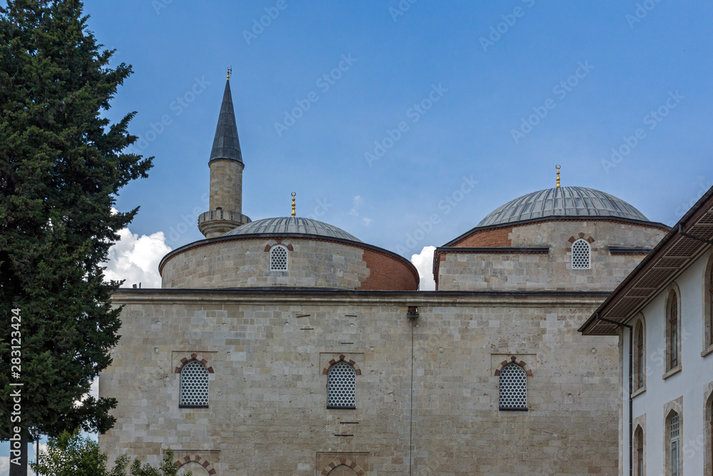 Eski Camii Mosque in city of Edirne,  Turkey