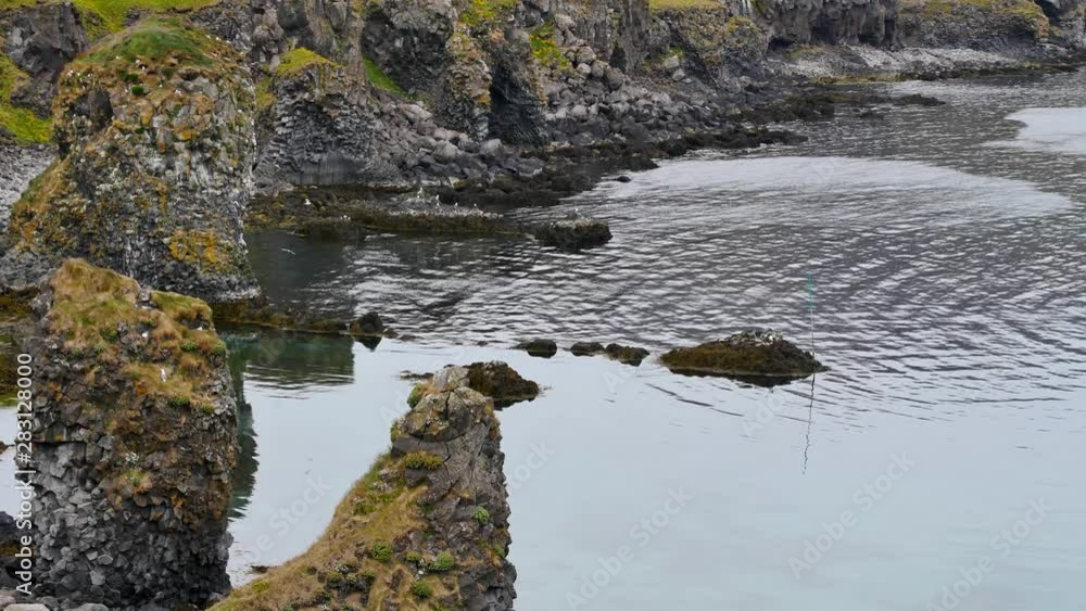 Arnarstapi - village, clifs, landscapes of Iceland. Arnarstapi - village, clifs, landscapes of Iceland.