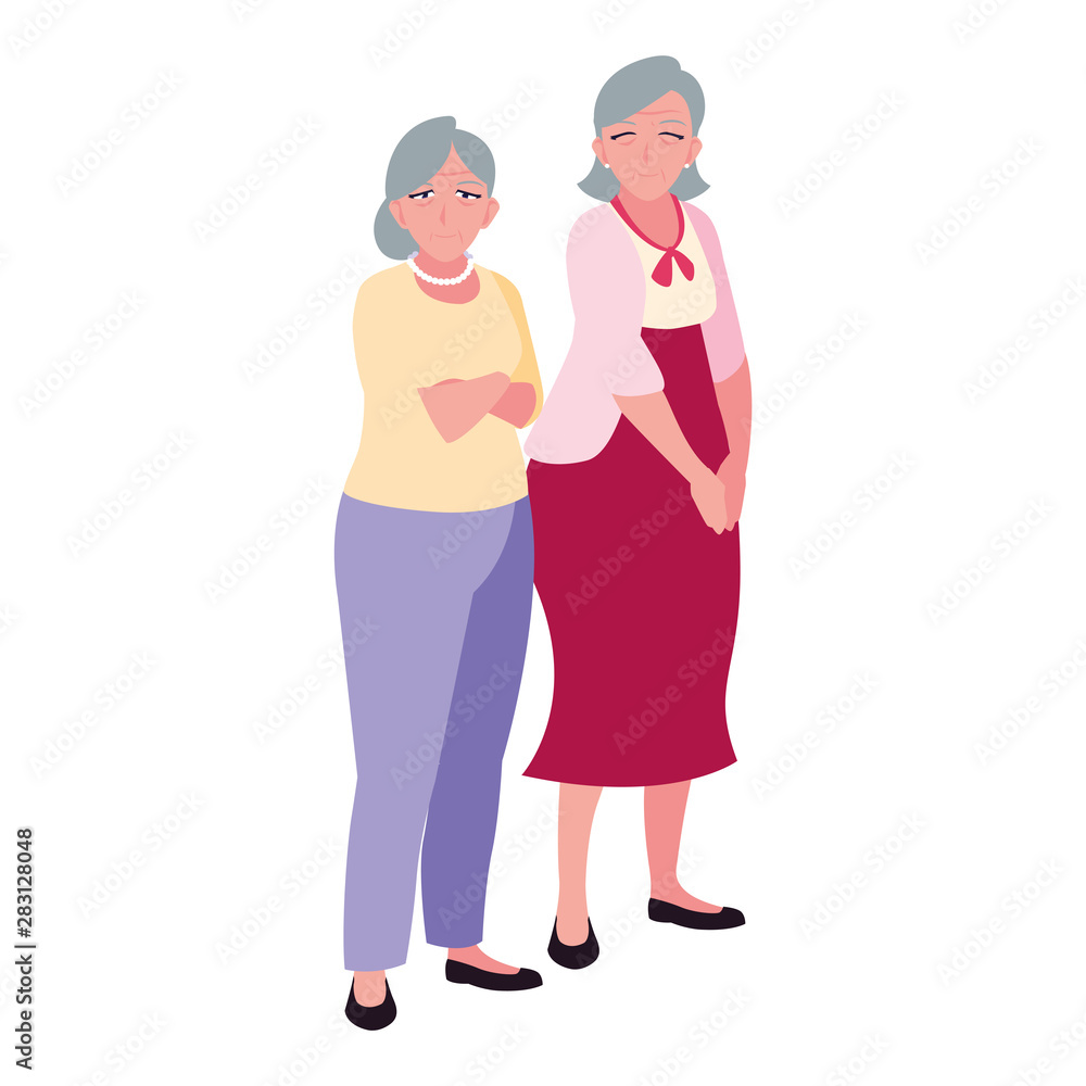 happy grandparents day flat design happy grandparents day flat design
