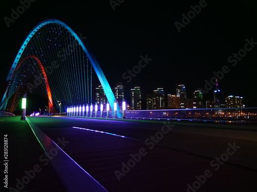 Daejeon Expo Bridge LED Skyline