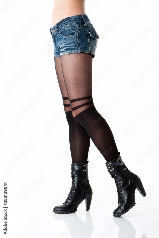 Leg of adult women. Various poses. Leg of adult women. Various poses.