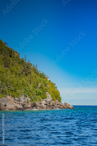 Canadian shield meets the great lakes, Lake Huron, ON