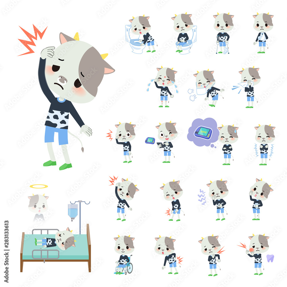 animal Cow boy_sickness animal Cow boy_sickness