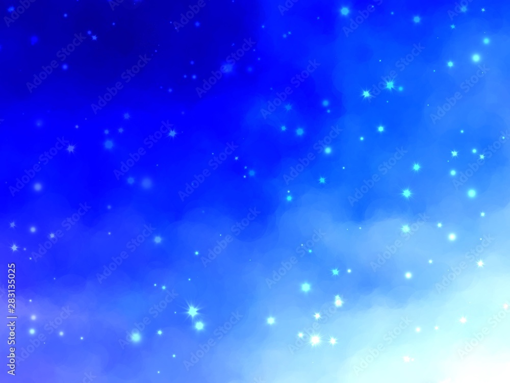 magic glitter glow sparkle star with gradient color cloud illustration background magic glitter glow sparkle star with gradient color cloud illustration background