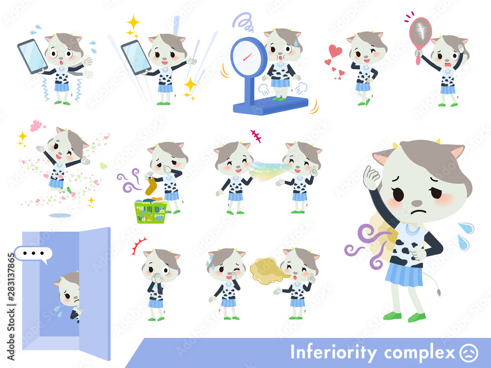 animal Cow girl_complex animal Cow girl_complex