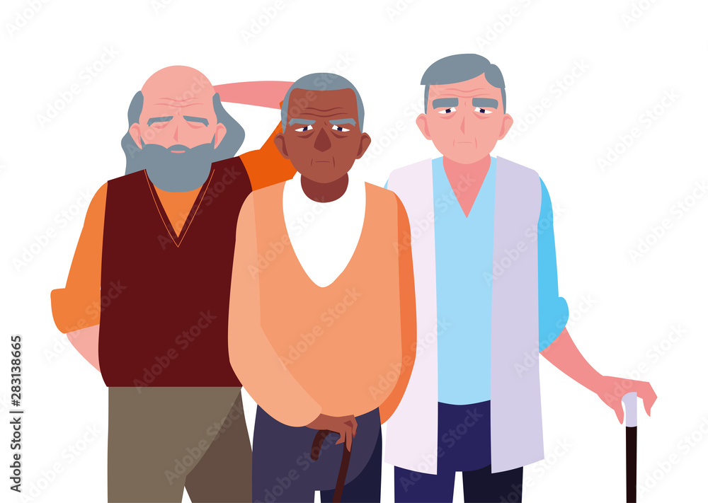 happy grandparents day flat design happy grandparents day flat design