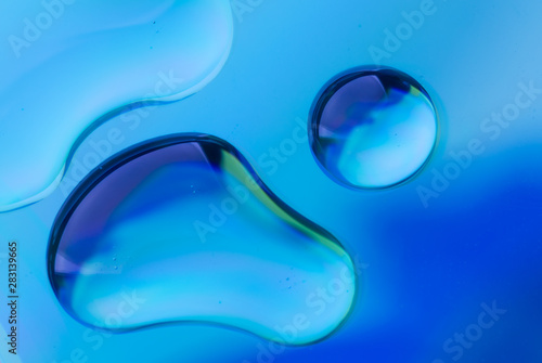 abstract background with water bubbles
