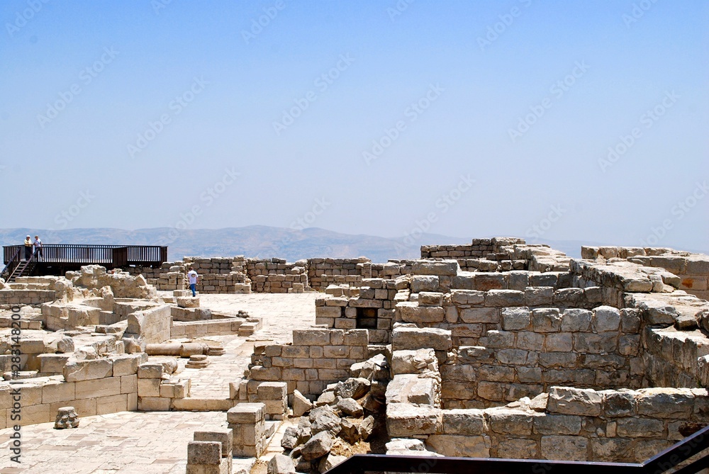 Ruins atop Mt. Gerizim