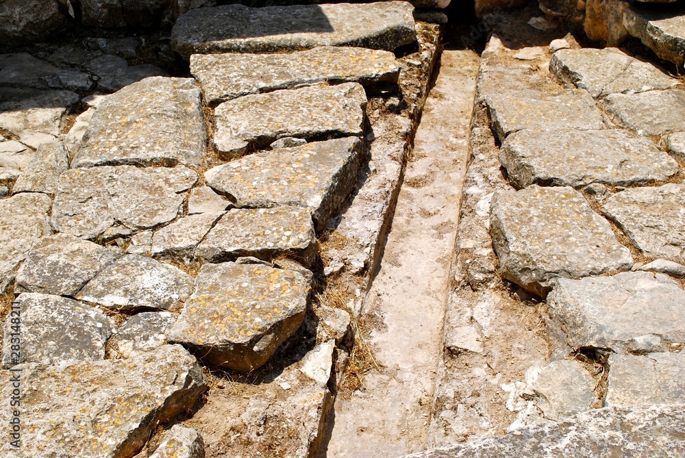 Fototapeta premium Aquaduct on Mt. Gerizim