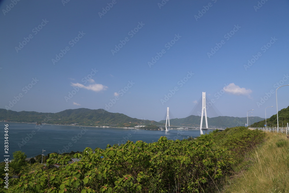 多々羅大橋　瀬戸内海