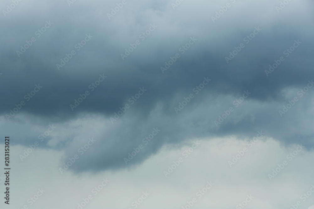 Sky with heavy rainy clouds on grey day Sky with heavy rainy clouds on grey day