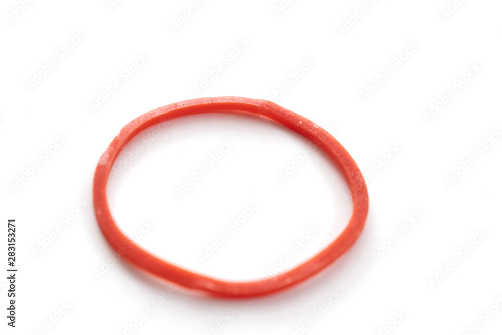 red ring isolated on white background red ring isolated on white background
