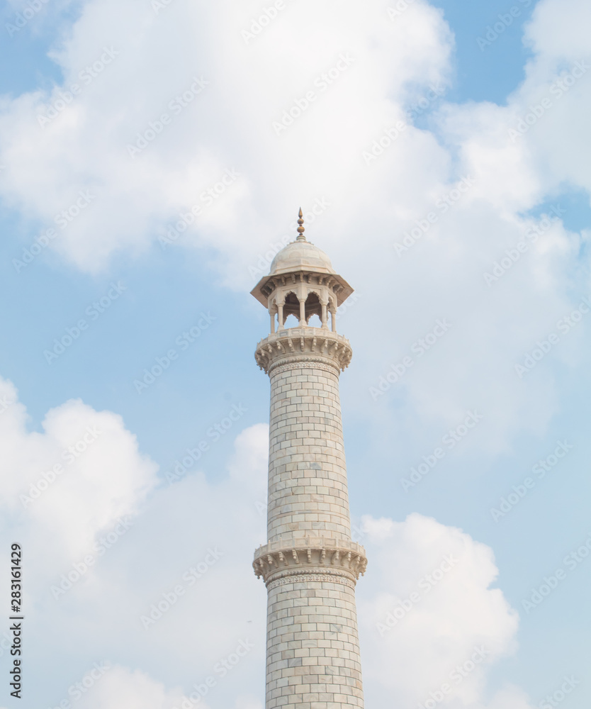 minaret of of taj Mahal
