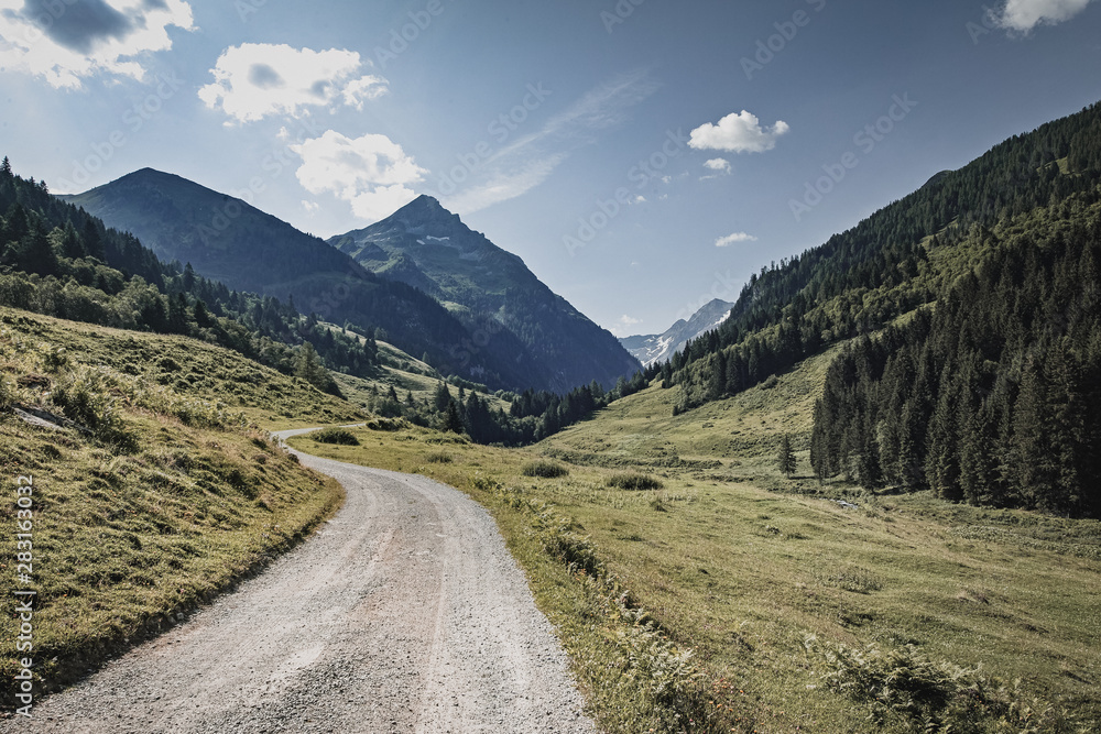 Wimmertal, Austria beautiful valley in Gerlos