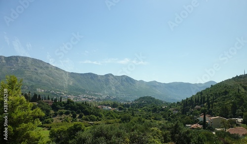 view of mountains