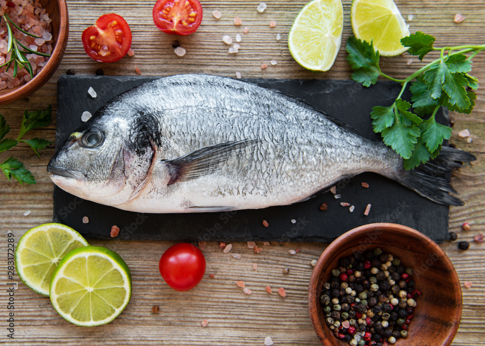 Fresh fish dorado Fresh fish dorado