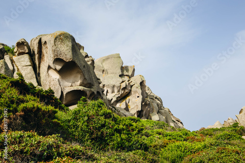 Rock landscape of Valle della Luna, Santa Teresa di Gallura (Sardinia)