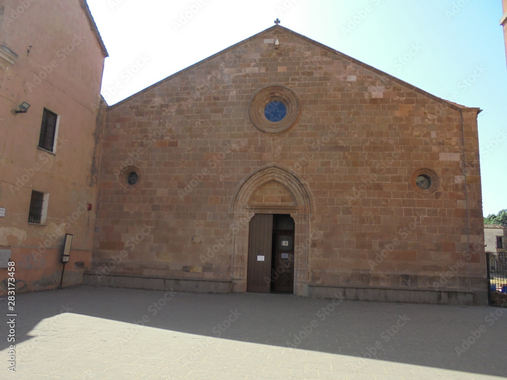 Iglesias (sardinia) Chiesa San Francesco - Via San Marcello.