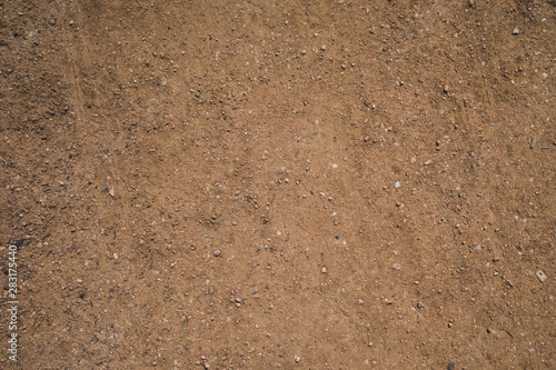 Dirt road surface texture