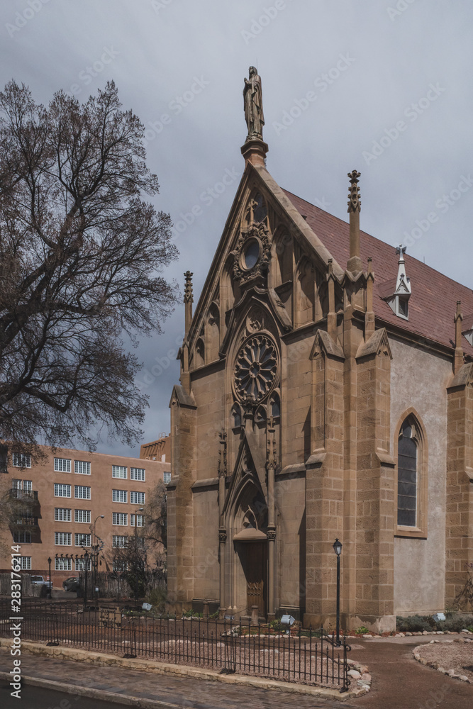 Obraz premium Loretto Chapel in Santa Fe, USA